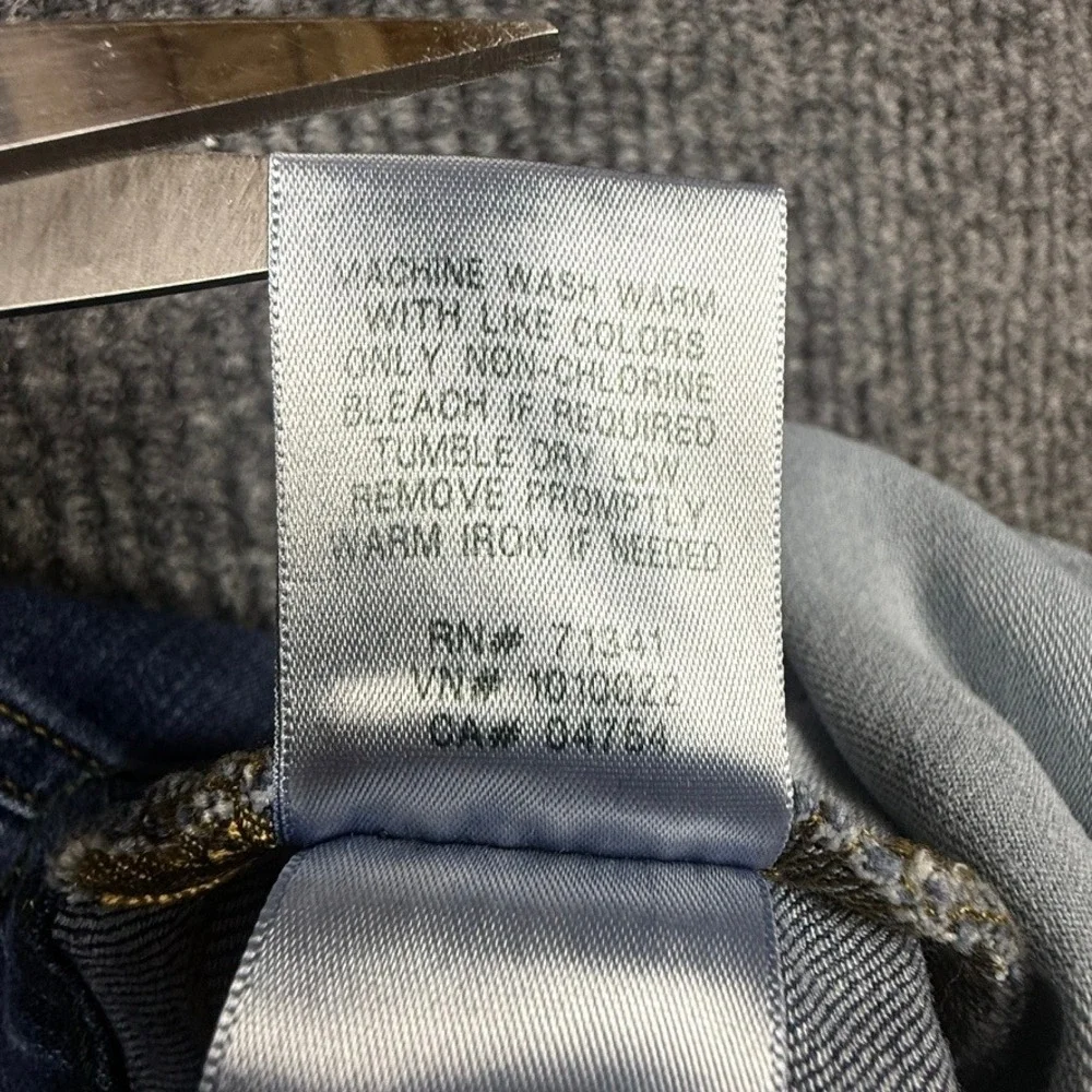 LL Bean BeanFlex Classic Fit Jeans Mens 42x30 Blue Stretch Denim 511182